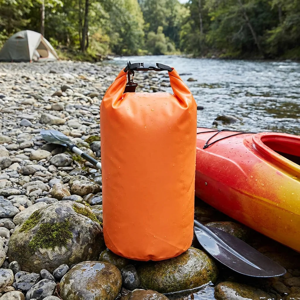 RiverLock Roll-Top Waterproof Dry Bag outdoor lifestyle product card image generated from supplier reference