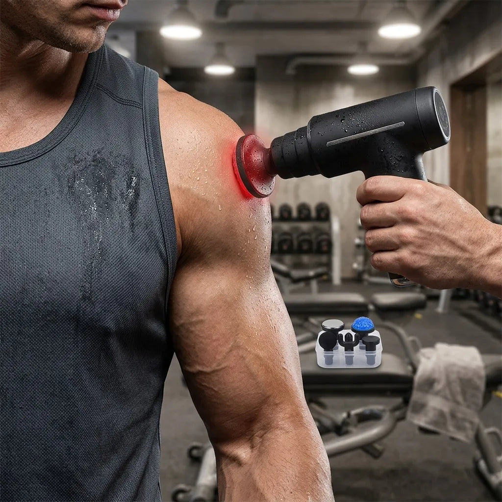 Massage gun recovery hover