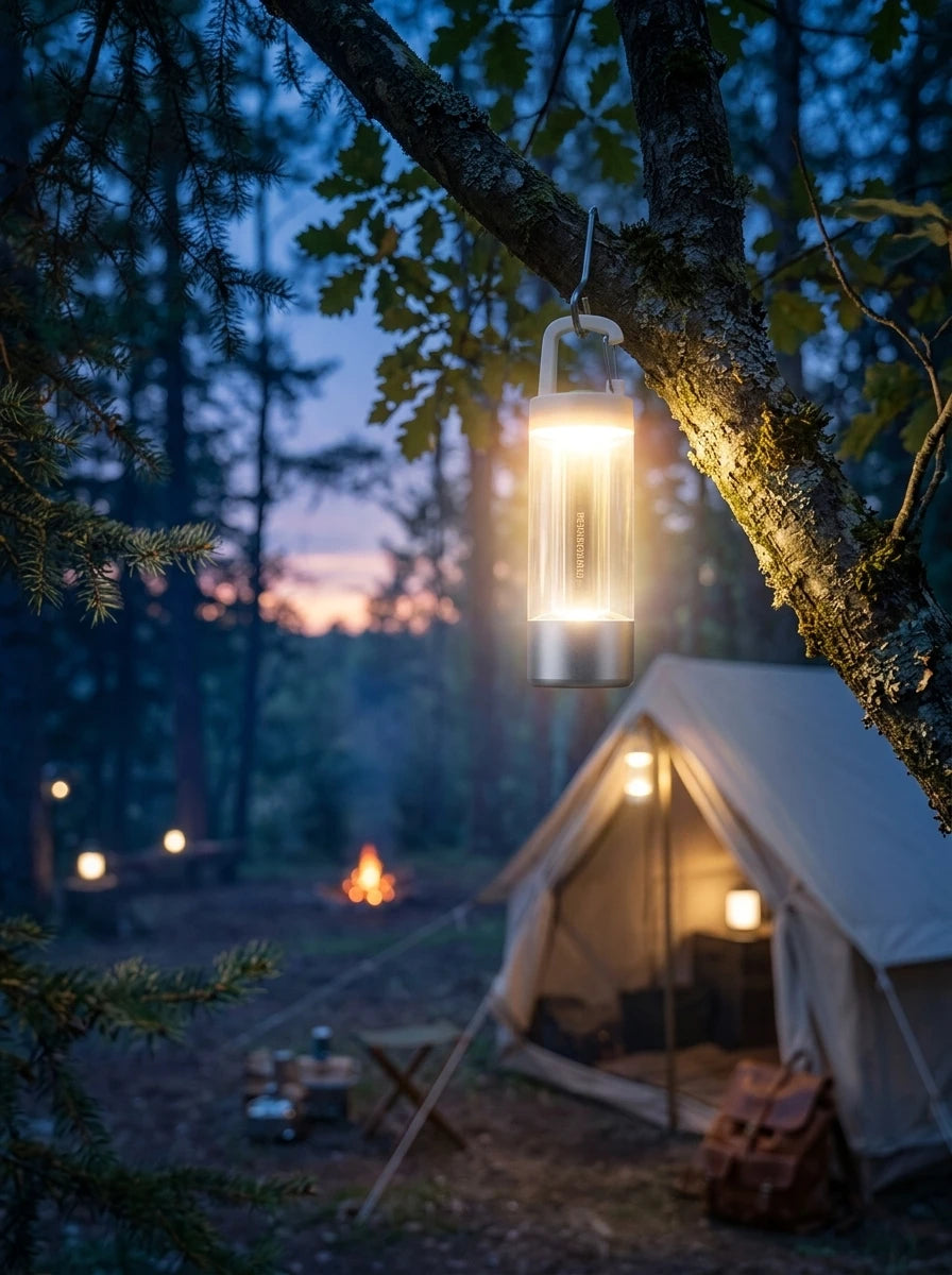 Summit Bound Rechargeable LED Camping Lantern - Scenic Lifestyle Hover Image