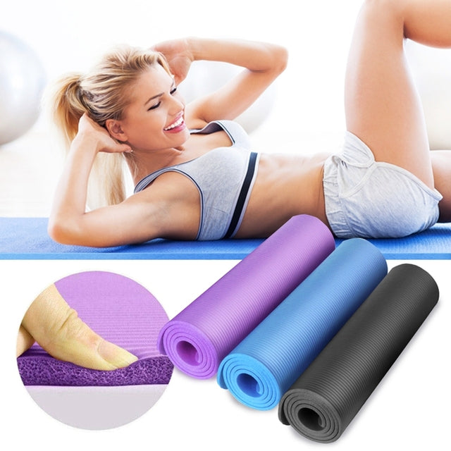 15mm High-Density Non-Slip NBR Yoga Mat