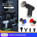 Mini Percussion Massage Gun with 6 massage heads