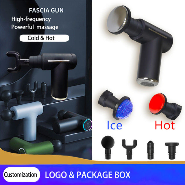 Mini Percussion Massage Gun with 6 massage heads
