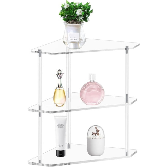 2-Tier Acrylic Bathroom Counter Organizer