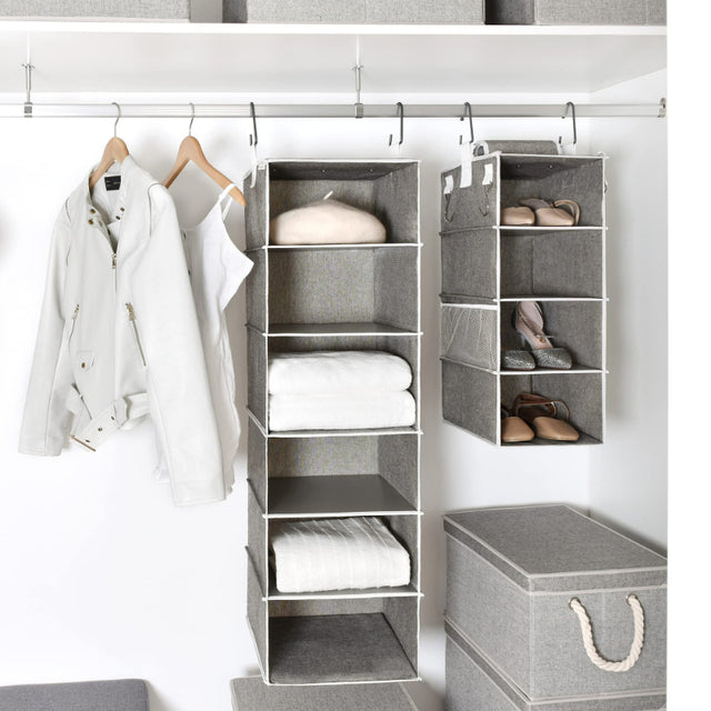 6-Shelf Hanging Closet Organizer