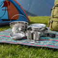 Trail Kitchen 10-Piece Camping Cookware Set